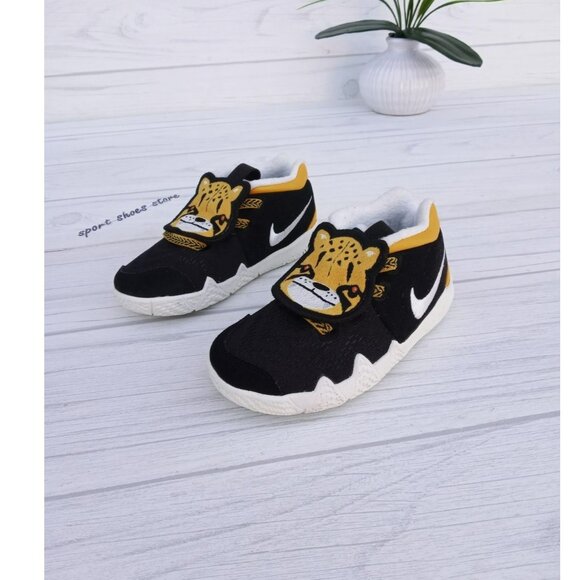 9C NIKE BABY KYRIE 4 LITTLE TIGER - Picture 1 of 7